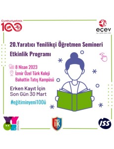 EÇEV 20. Yaratıcı Yenlikçi Öğretmen Semineri’ndeydik!