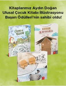 Kitaplarımız Aydın Doğan Ulusal Çocuk Kitabı İllüstrasyonu Başarı Ödülleri’nin sahibi oldu!