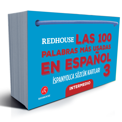 Las 100 Palabras Más Usadas En Español 3 (Redhouse İspanyolca Sözcük Kartları)